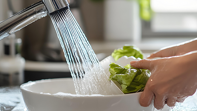مطبخ كامل لتنقية المياه المنزلية